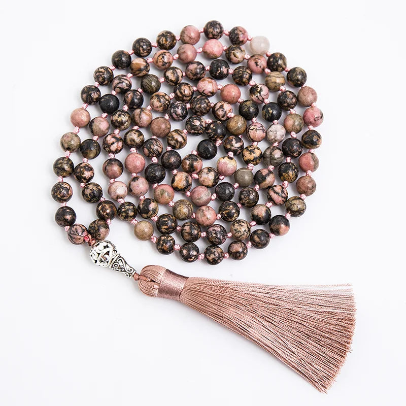 Natural Stone Tasbih Necklace