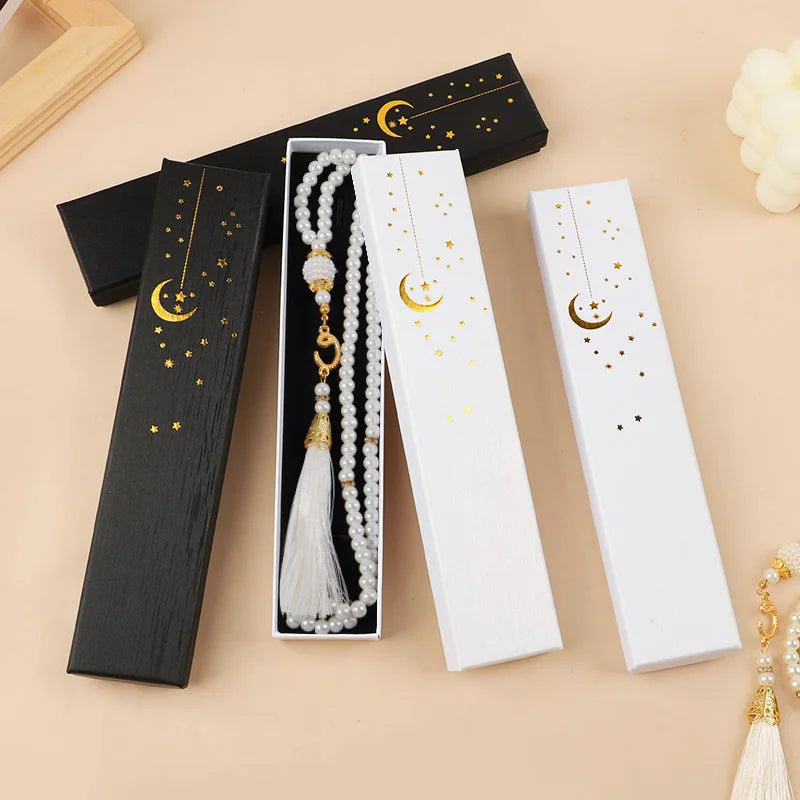 Glass Tasbih Prayer Beads Set