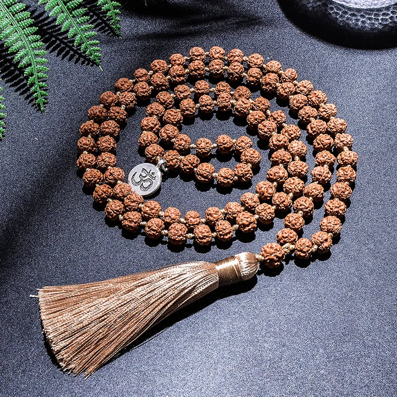 Natural Stone Tasbih Necklace