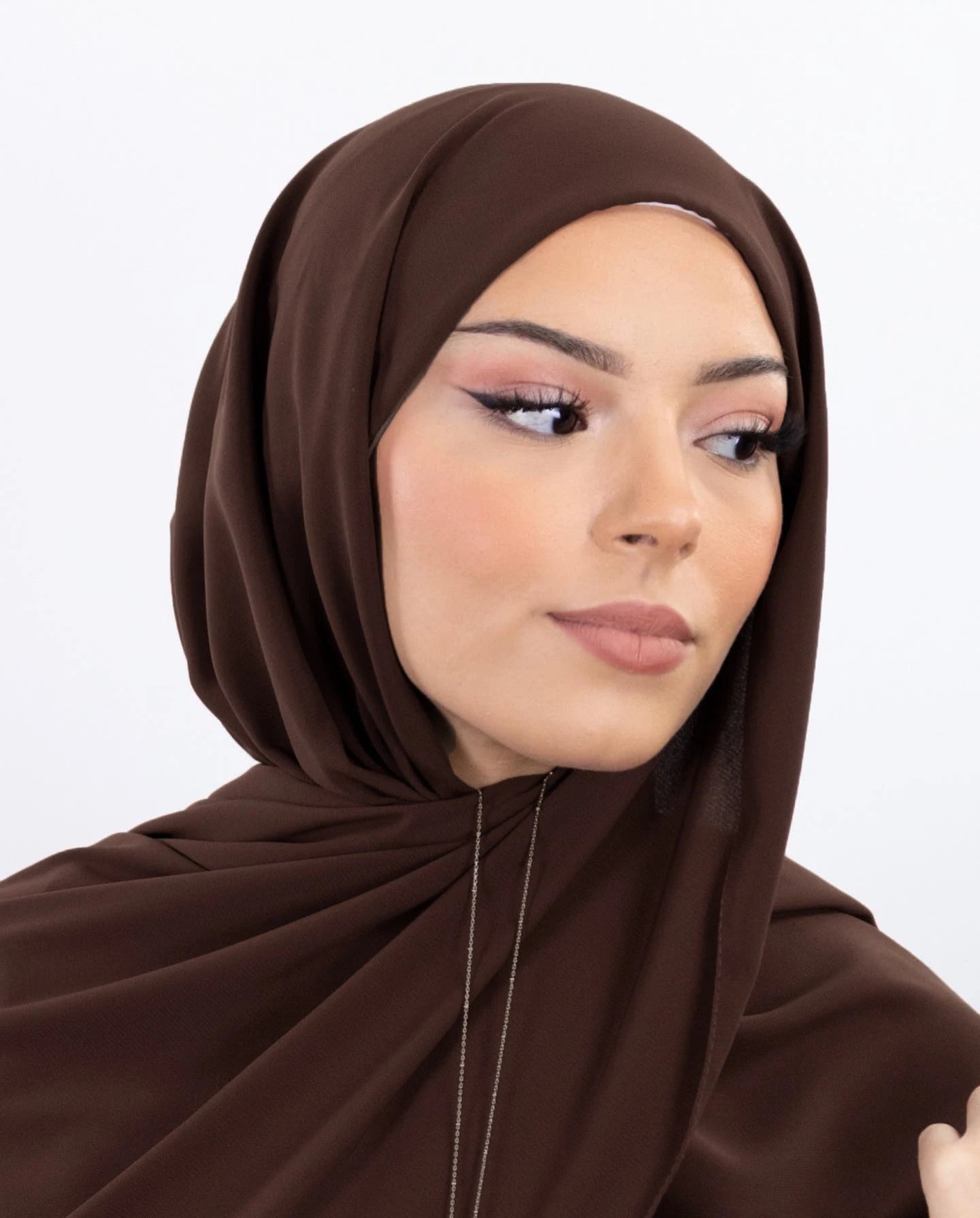 Pin-Free Instant Chiffon Hijab